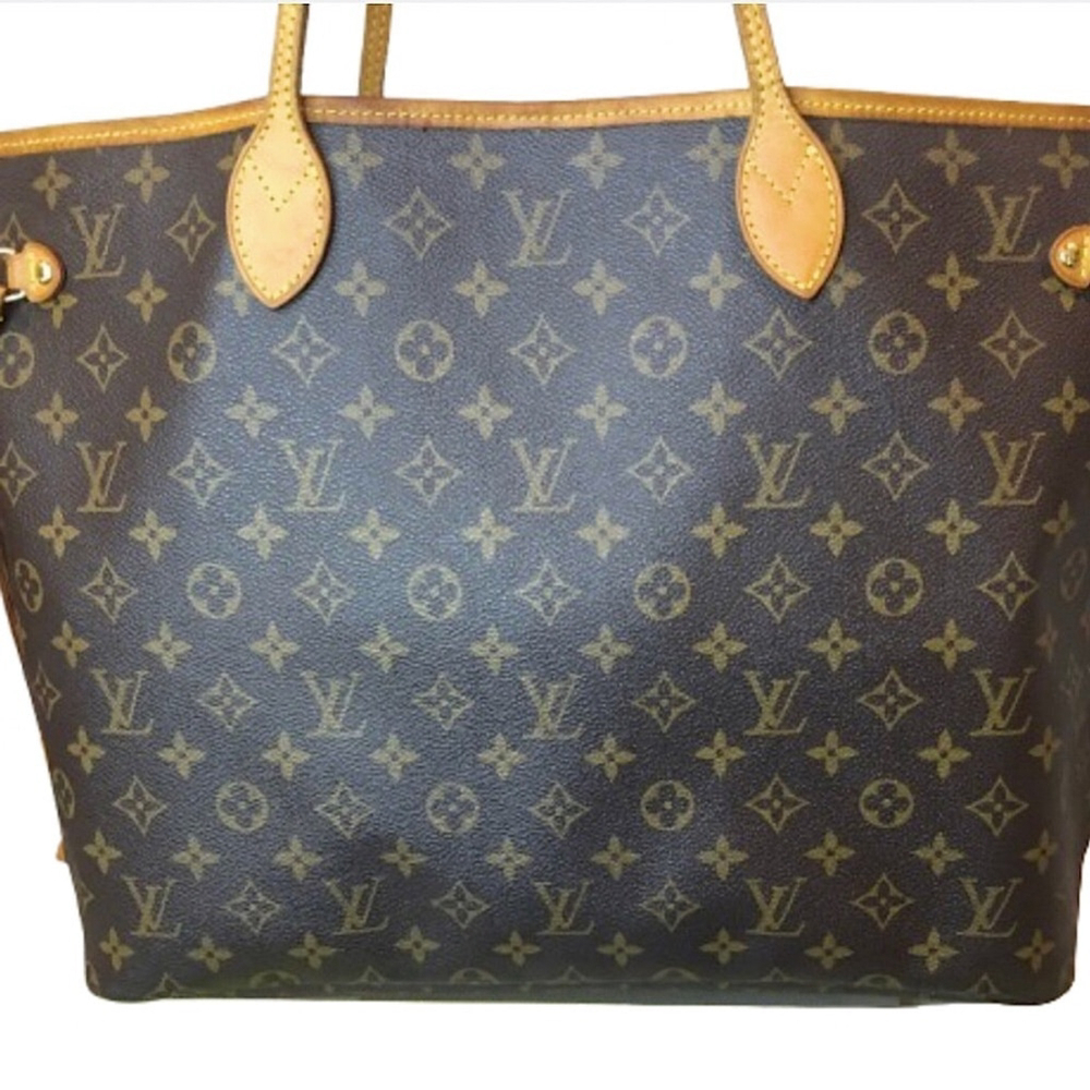 LOUIS VUITTON Monogram Neverfull GM Tote Organizer, LV Dust Bag, COA - Picture 8 of 17